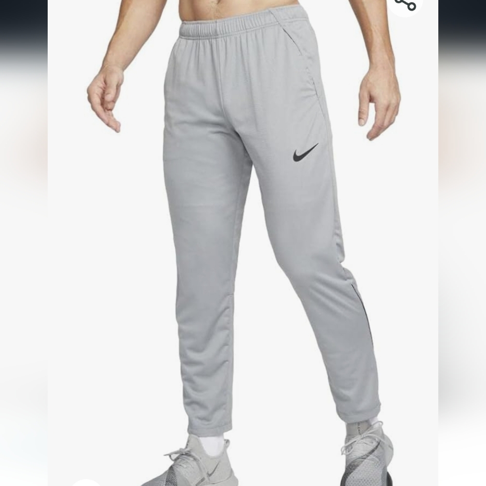 Nike Men's Dri-FIT Epic Knit Training Pants, Particle Gray, Small